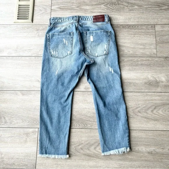 One Teaspoon Lonely Boys Distressed Jeans in Blue Buoy - Picture 13 of 16